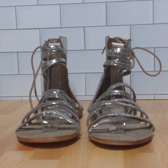 Free People Juliette Wrap Sandals Gladiator - Size 37 (US 7) - Picture 6 of 15